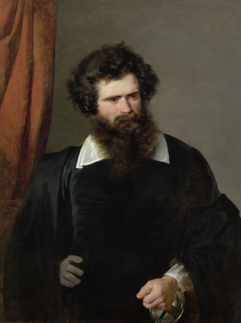 Portrait of a gentleman (Male model in Dutch costume)