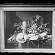 Wolfrum glass plate - Cornelis de Heem, Still Life with Oysters, Lemons and Grapes, Inv.-no. 651
