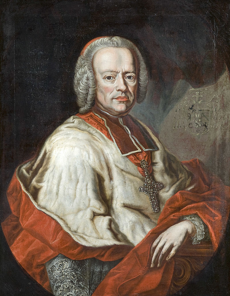 Sigismund Christoph Graf von Schrattenbach (1698 Graz-1771 Salzburg), Erzbischof von Salzburg (1753-1771)