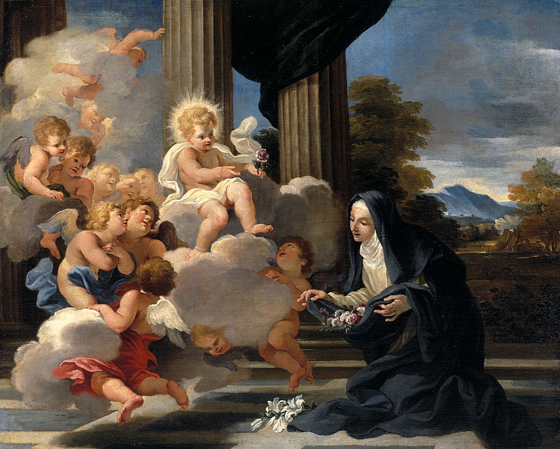 Vision of St Rose of Lima