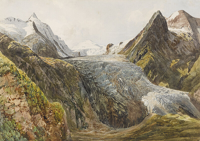 Grossglockner with the Pasterze Glacier