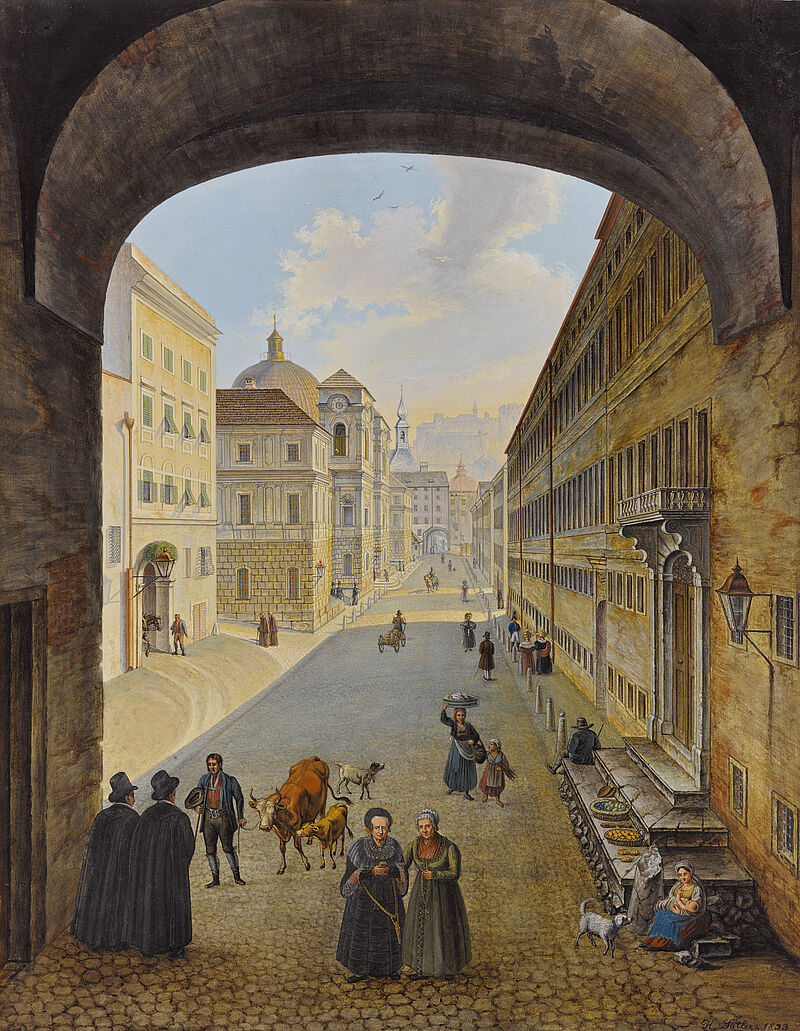 © Residenzgalerie Salzburg, Aufnahme Fotostudio Ulrich Ghezzi, Oberalm Dreifaltigkeitsgasse in Salzburg