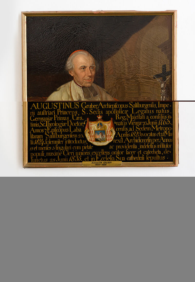 © Residenz zu Salzburg, Prunkräume, Foto: Stürzenbaum Erzbischof Augustin Gruber