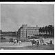 Wolfrum glass plate - Gerrit Adriaensz. Berckheyde, The Courtyard with the Vijver = Palace Pond at The Haag, Inv.-no. 529