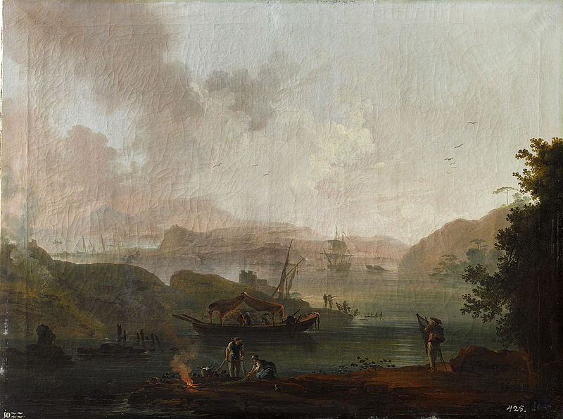 Seascape with Fishing-Boats