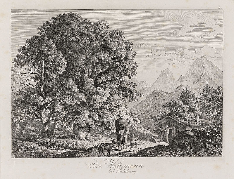 Der Watzmann bei Salzburg