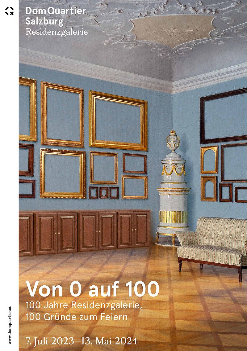 Von 0 auf 100. 100 Jahre Residenzgalerie, 100 Gründe zum Feiern. 7. Juli 2023 - 13. Mai 2024