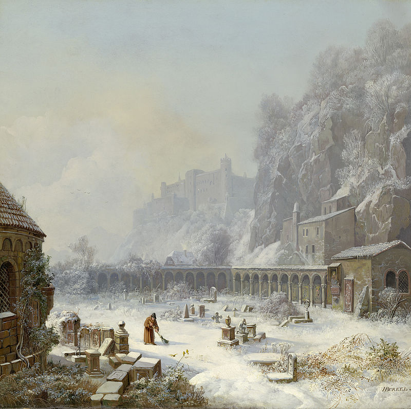 St Peter’s Cemetery in Winter