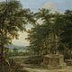Landscape with Trees and Fountain