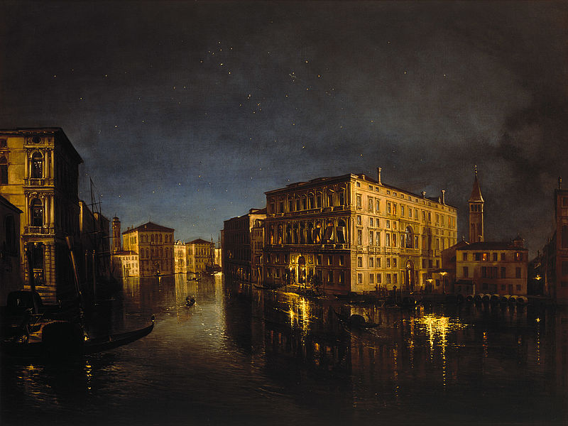 Ansicht von Venedig (Palazzo Grassi)