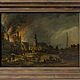 © Residenzgalerie Salzburg, Illustration Fotostudio Ulrich Ghezzi, Oberalm Fire in a Town at Night