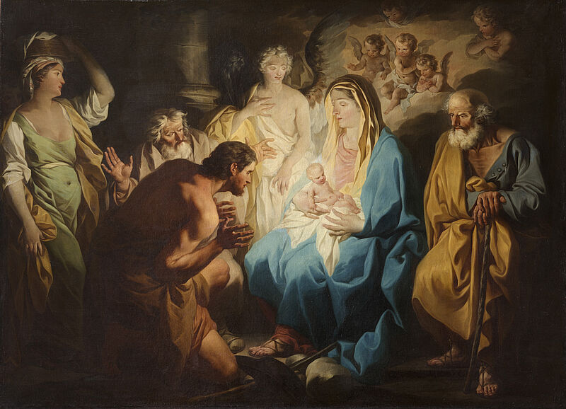 © Residenzgalerie Salzburg, Aufnahme Fotostudio Ulrich Ghezzi, Oberalm Anbetung der Hirten