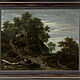 © Residenzgalerie Salzburg, Aufnahme Fotostudio Ulrich Ghezzi, Oberalm Hügelige Waldlandschaft mit Falkner und Reiter