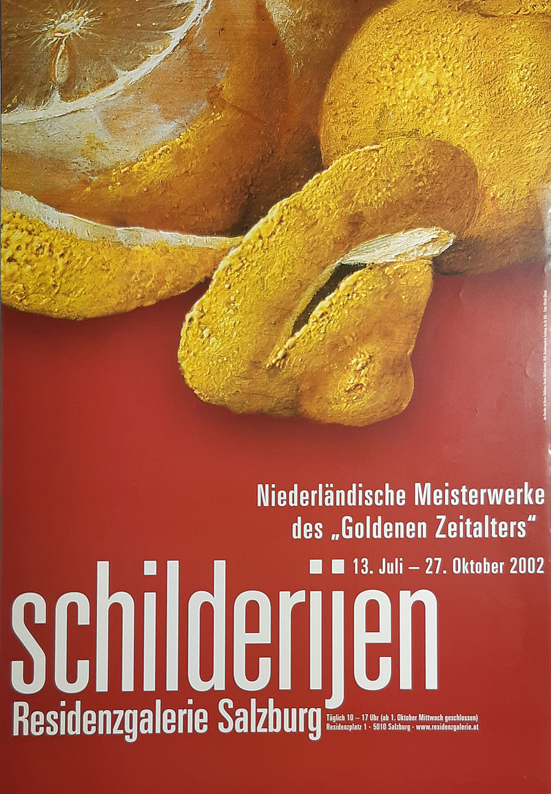 schilderijen. Niederländische Meisterwerke des "Goldenen Zeitalter" 13. Juli - 27. Oktober 2002 Residenzgalerie Salzburg