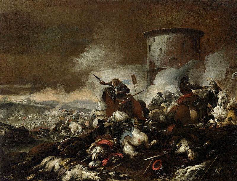 Cavalry battle