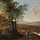 Landschaft mit Figuren, Diana und zwei Nymphen