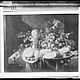 Wolfrum glass plate - Cornelis de Heem, Still Life with Oysters, Lemons and Grapes, Inv.-no. 651