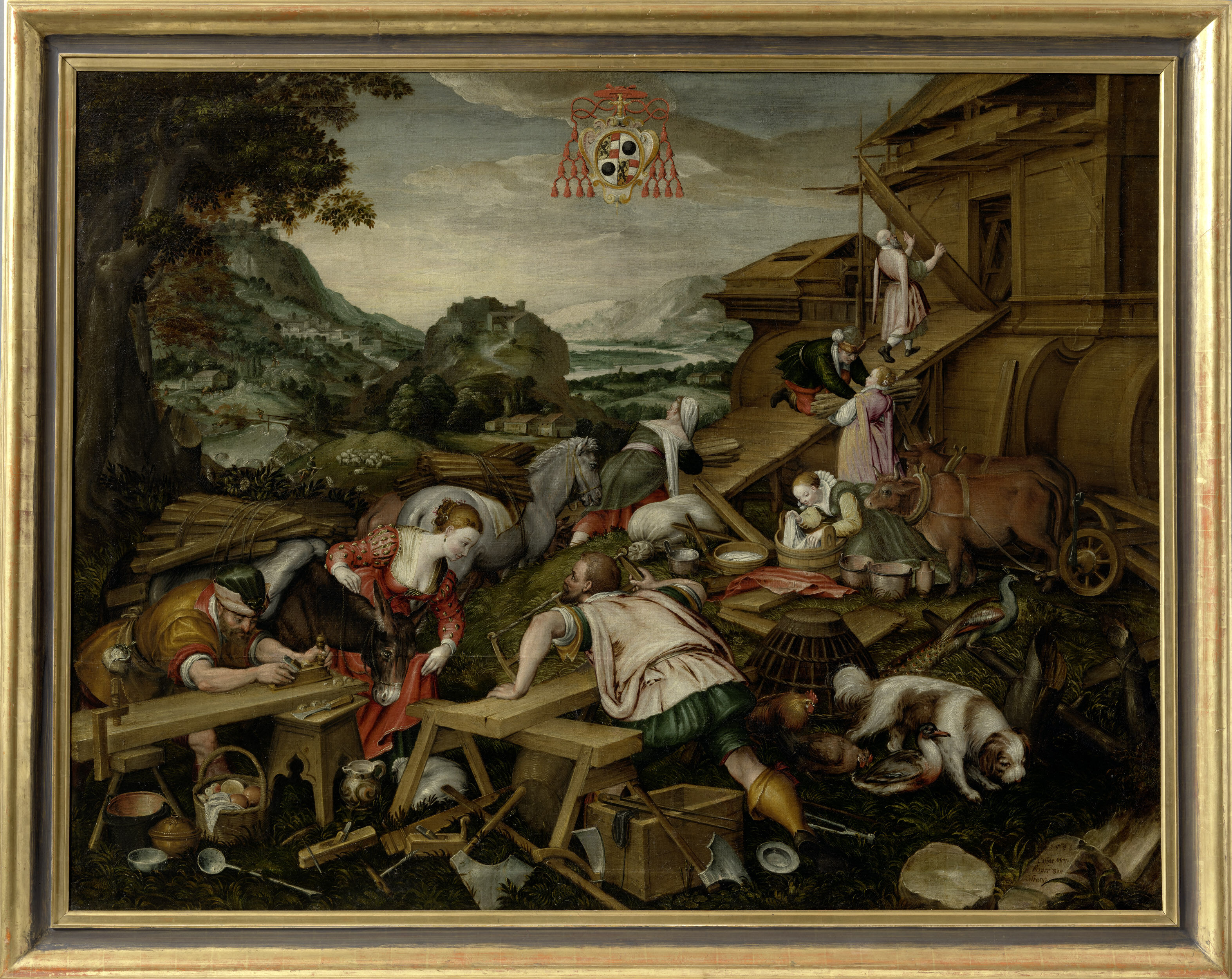 Noah's Ark series for Prince-Archbishop Wolf Dietrich von Raitenau