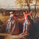 QUILLARD Pierre Antoine (1701-1733), „Ländliches Fest“ (Ausschnitt)  SALZBURGER LANDESSAMMLUNGEN - RESIDENZGALERIE