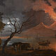 © Residenzgalerie Salzburg, Aufnahme Fotostudio Ulrich Ghezzi, Oberalm Mondlandschaft mit Vesuv-Eruption