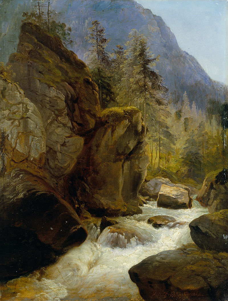 Woodland stream