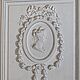 © Residenz zu Salzburg, State Rooms, Photo by Stürzenbaum Oval stucco medallion with bas-relief portrait of Alexander's wife, Roxana