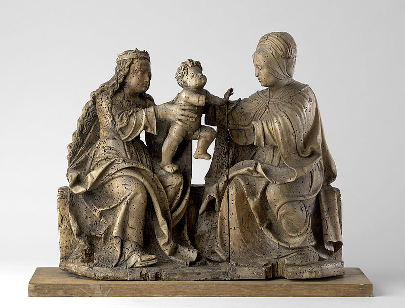 Virgin and Child with St Anne