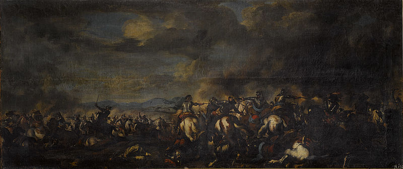 Cavalry battle