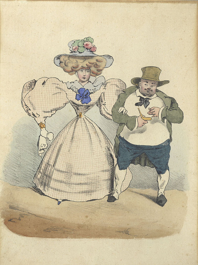 Lady and Gentleman – caricature

Residenzgalerie Salzburg (in memoriam Roman Szalay - Donated by Anna Szalay)