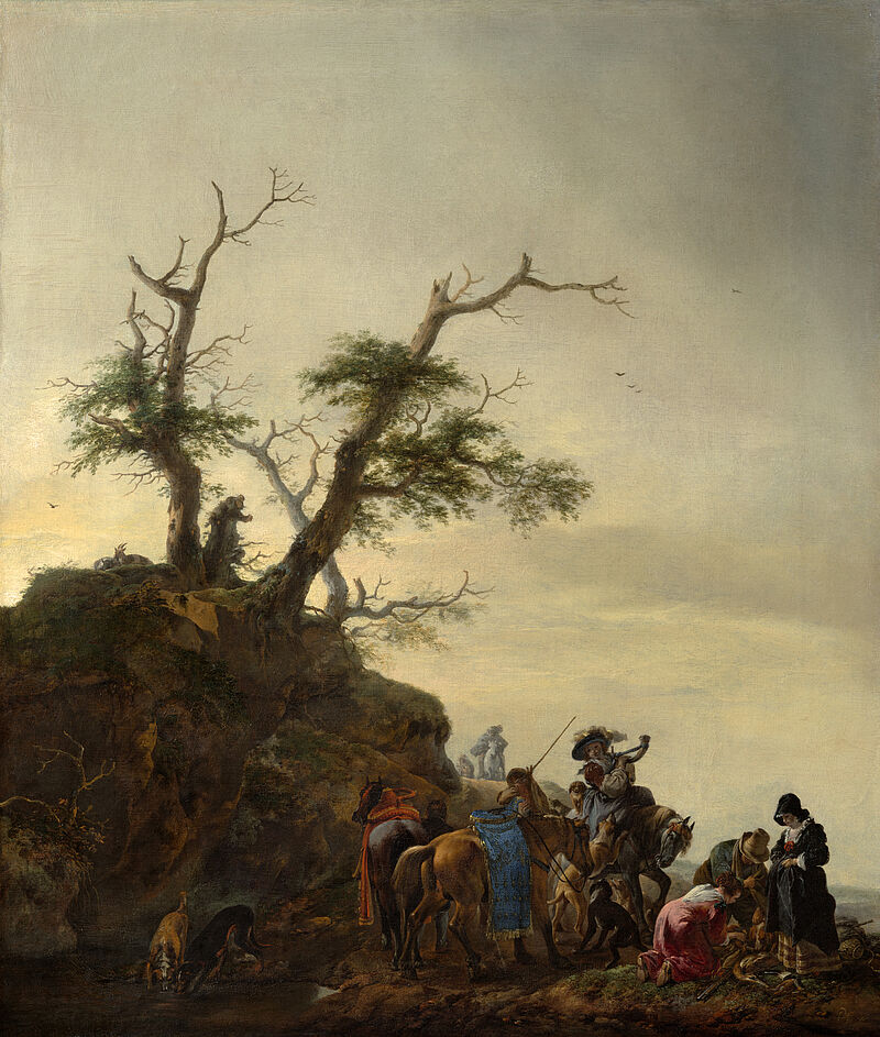 © Residenzgalerie Salzburg, Aufnahme Fotostudio Ulrich Ghezzi, Oberalm Rückkehr von der Jagd