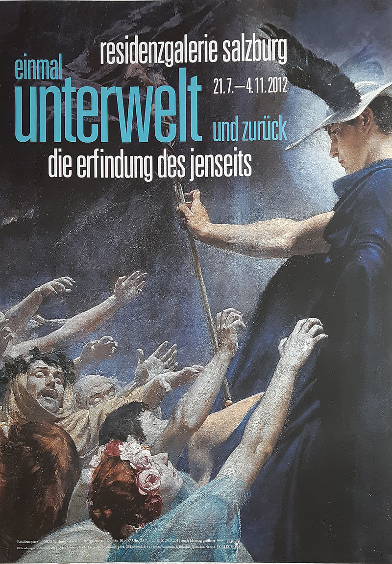einmal unterwelt und zurück. die erfindung des jenseits 20.7.-4.11.2012 (70 x 50 cm)