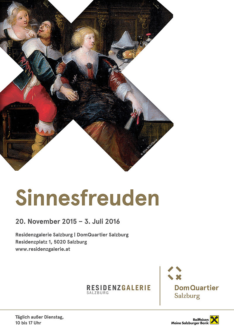 Sinnesfreuden. Tanz, Musik, Spiel, Jagd und reich gedeckte Tafeln in Malerei und Grafik 20.11.2015-3.7.2016