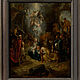 Adoration of the three Magi