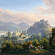 Veduta of Salzburg