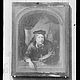 Wolfrum glass plate - Gerrit (Gerard) Dou, Self-Portrait in a Window, Inv.-no. 536