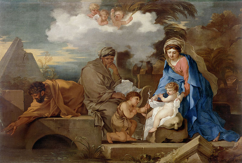 Heilige Familie mit hl. Elisabeth und Johannesknaben