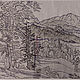 Hommage an Friedrich Loos - Blick auf Salzburg und den Hohen Göll (Hochgitzen)