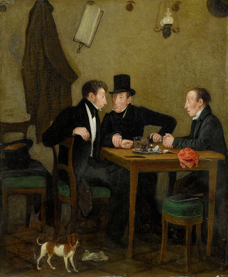 Conversation in a Coffee-house