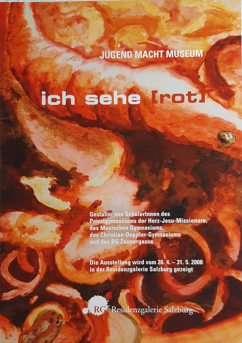 JUGEND MACHT MUSEUM. ich sehe [rot]