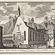 Entwurf der Bürger-Spittals Kürchen zu Saltzburg. / Prospect de l`Eglise de l`Hôpital des Burgeois à Salsbourg.