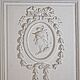 © Residenz zu Salzburg, State Rooms, Photo by Stürzenbaum Oval stucco medallion with bas-relief portrait of Alexander the Great