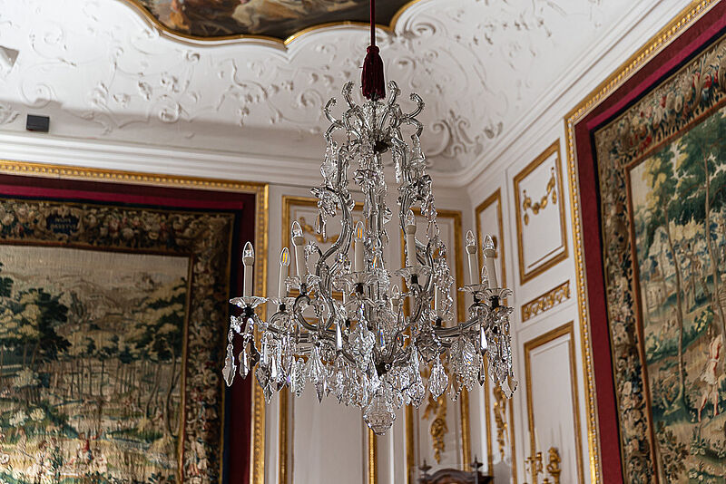 © Residenz zu Salzburg, Prunkräume, Foto: Stürzenbaum Maria Theresia Luster