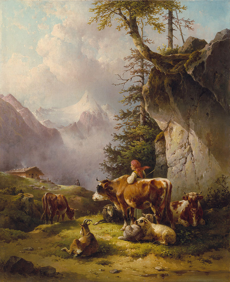 Landschaft bei Zell am See