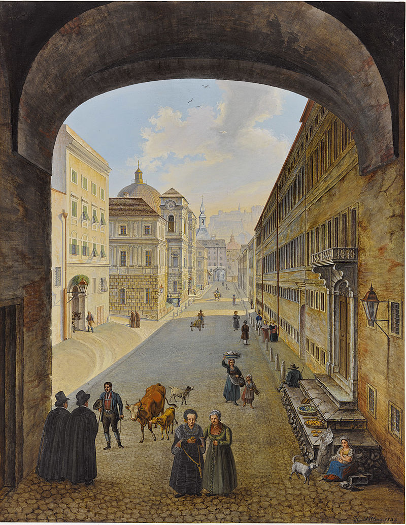 Dreifaltigkeitsgasse in Salzburg