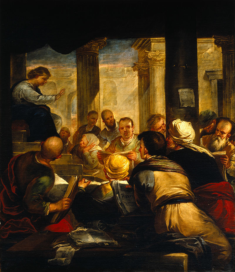 Der zwölfjährige Jesus im Tempel