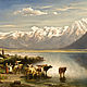 Zell am See mit Steinernem Meer
