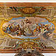 Fresco (centre picture) – Aureole of the Sciences and Arts under beneficent princely rule