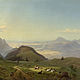 View from the Rossfeld over Salzburg