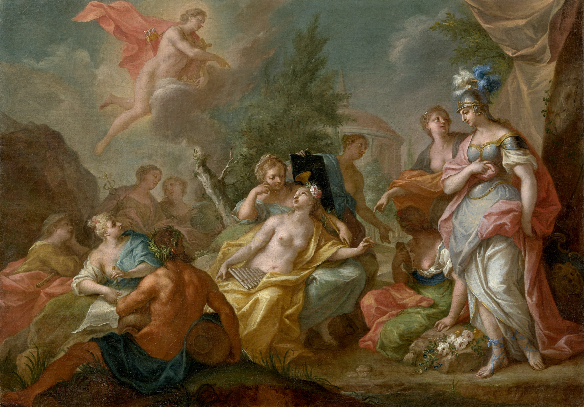 Apollo und die Musen