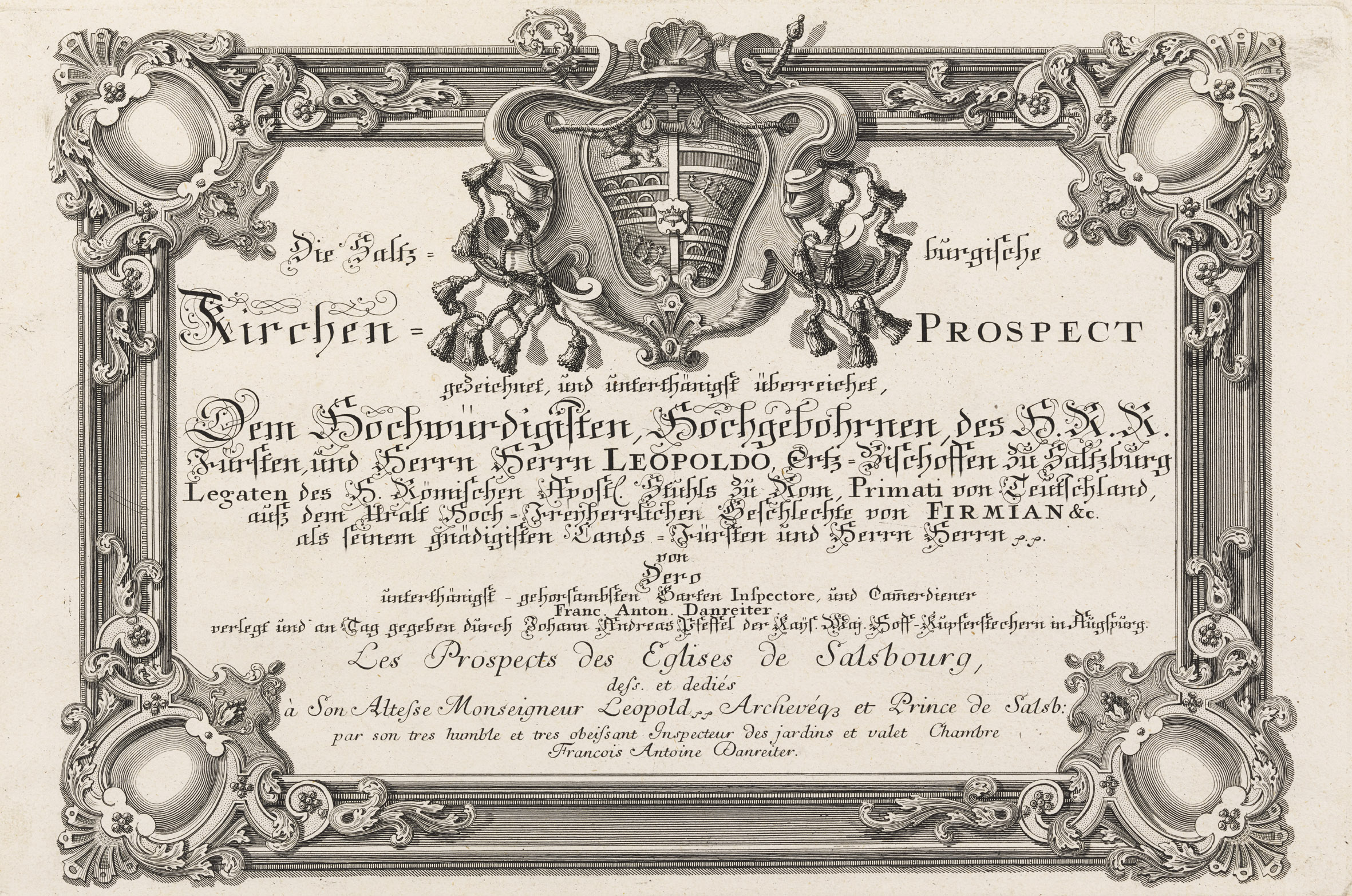 Widmung - Prospektserie der Salzburger Kirchen